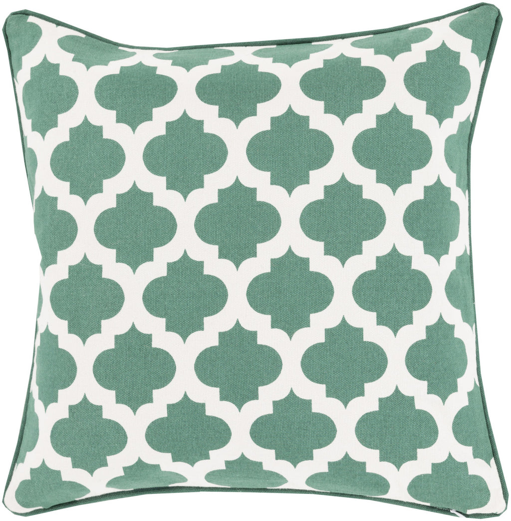 Surya Moroccan Printed Lattice MPL-010 Pillow 18 X 18 X 4 Poly filled