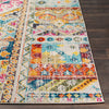 Morocco MRC-2300 Fuchsia Coral Teal Pale Blue Navy Bright Orange Saffron Yellow Grass Green Charcoal Light Gray Dark Brown Red Beige Area Rug by Surya Detail Image
