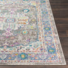 Surya Morocco MRC-2301 Navy Pale Blue Teal Charcoal Light Gray Saffron Bright Yellow Fuchsia Orange Coral Camel Red Beige White Area Rug Detail Image