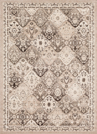 Surya Morocco MRC-2314 Camel Charcoal Dark Brown Beige White Area Rug Mirror main image