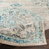 Surya Morocco MRC-2321 Light Gray Camel Teal Pale Blue Charcoal Navy Beige White Area Rug Pile Image