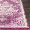 Surya Morocco MRC-2323 Fuchsia Navy Charcoal Coral Pale Blue Camel Light Gray Beige White Area Rug Mirror Detail Image