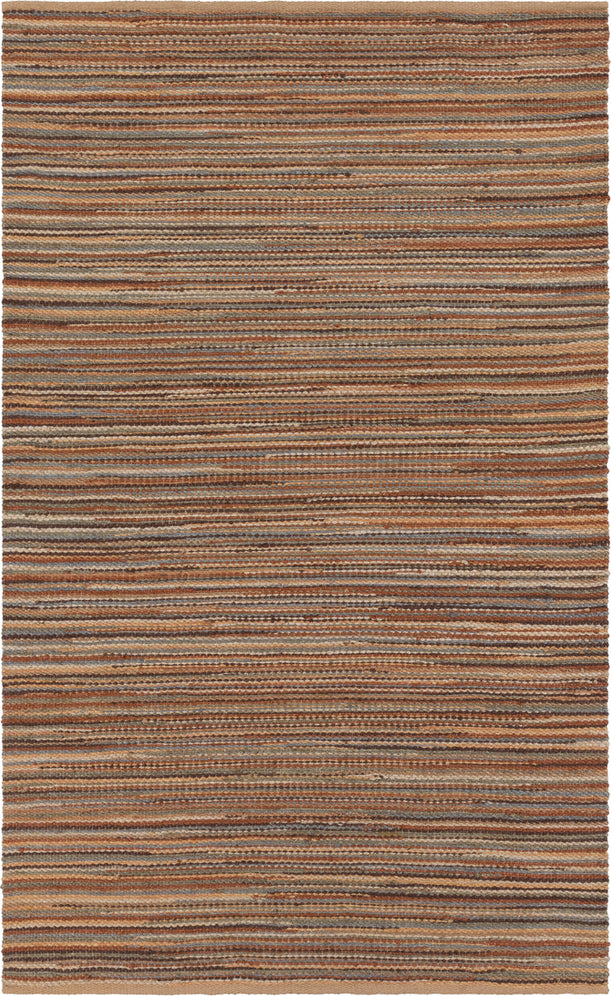 Surya Maren MRE-1007 Dark Brown Burnt Orange Ivory Sage Denim Beige Area Rug main image