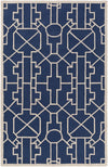 Artistic Weavers Marigold Leighton Navy Blue/Ivory Area Rug main image