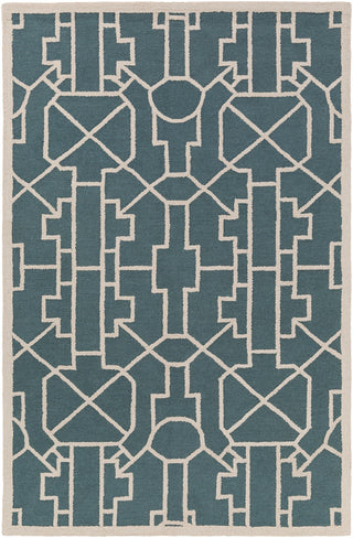 Artistic Weavers Marigold Leighton Teal/Ivory Area Rug main image