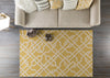 Artistic Weavers Marigold Catherine Light Yellow/Ivory Area Rug Room Scene