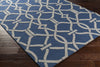 Artistic Weavers Marigold Serena Royal Blue/Light Gray Area Rug Corner Shot