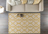 Artistic Weavers Marigold Serena Light Yellow/Ivory Area Rug Room Scene