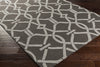 Artistic Weavers Marigold Serena Onyx Black/Light Gray Area Rug Corner Shot