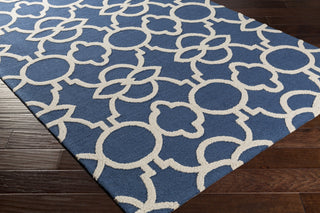 Artistic Weavers Marigold Arabella Navy Blue/Ivory Area Rug Corner Shot