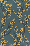 Artistic Weavers Marigold Caroline Teal/Yellow Area Rug main image