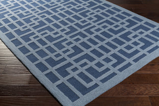 Artistic Weavers Marigold Lawson Navy Blue/Denim Blue Area Rug Corner Shot