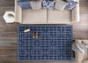 Artistic Weavers Marigold Lawson Navy Blue/Denim Blue Area Rug Room Scene