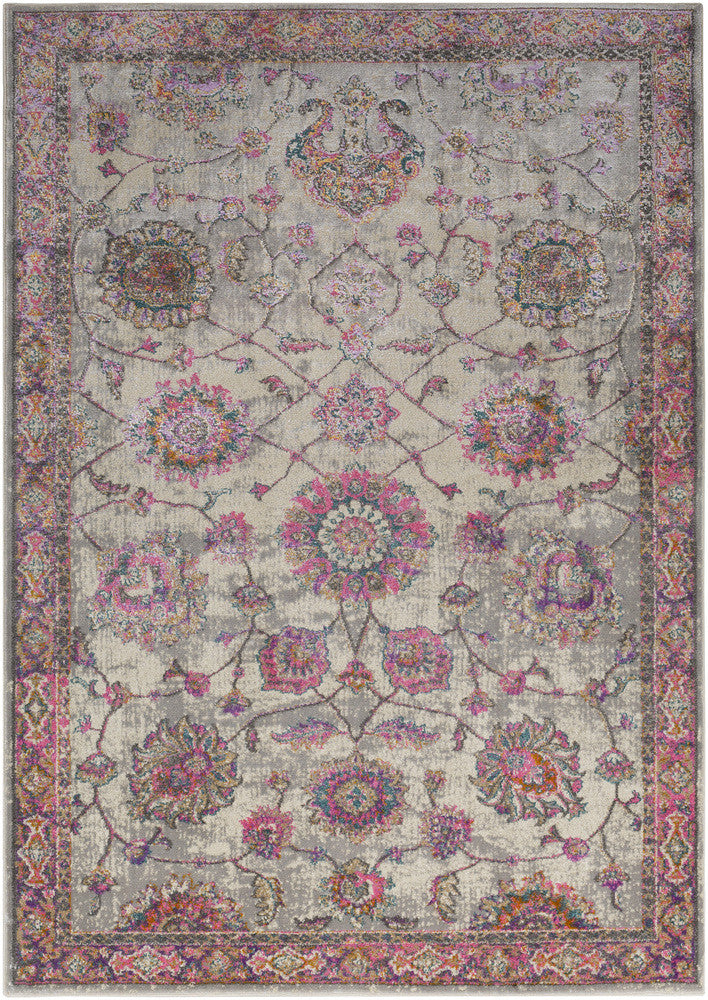 Surya Marrakesh MRH-2308 Pink/Grey Area Rug main image