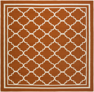 Surya Marina MRN-3012 Burnt Orange Machine Woven Area Rug 7' 10'' Square