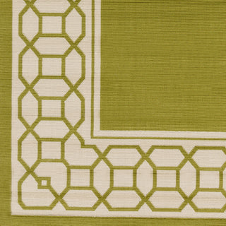 Surya Marina MRN-3014 Lime Machine Woven Area Rug Sample Swatch