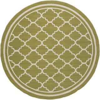 Surya Marina MRN-3027 Lime Machine Woven Area Rug 7'10'' Round