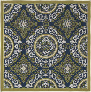 Surya Marina MRN-3029 Navy Machine Woven Area Rug 7' 10'' Square