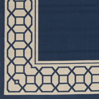 Surya Marina MRN-3033 Navy Machine Woven Area Rug Sample Swatch