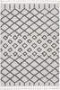 Nourison Moroccan Shag MRS01 White Area Rug