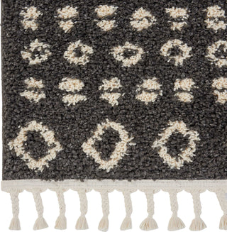 Moroccan Shag MRS02 Charcoal Area Rug by Nourison