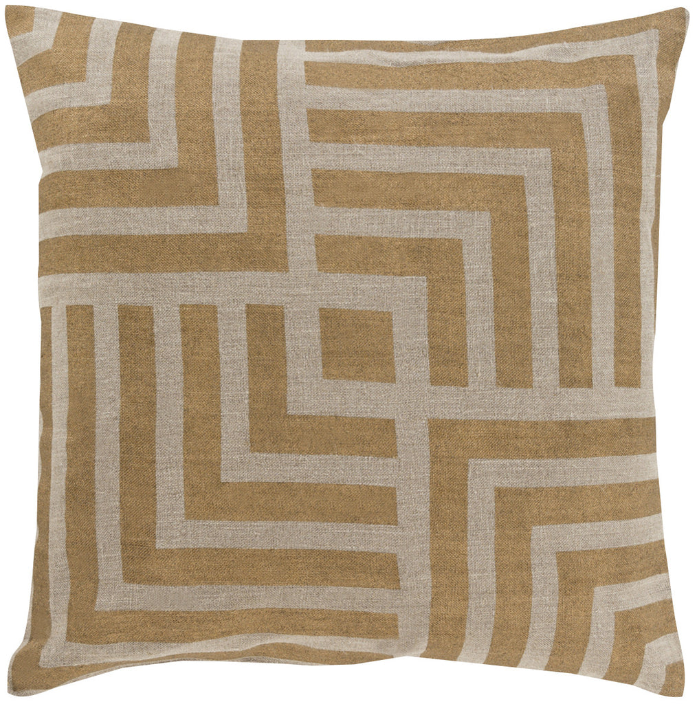 Surya Metallic Stamped MS-006 Pillow