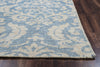 Rizzy Maison MS8665 Blue / Aqua Area Rug Edge Shot Feature