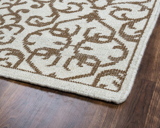 Rizzy Maison MS8672 Brown Area Rug Corner Shot