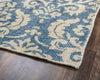 Rizzy Maison MS8676 Blue Area Rug Corner Shot