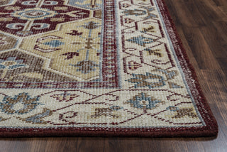 Rizzy Maison MS8680 multi Area Rug Edge Shot Feature