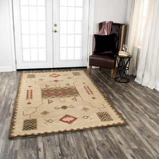 Rizzy Mesa MZ159B Gold Area Rug Corner Image