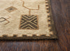 Rizzy Mesa MZ159B Gold Area Rug Detail Image