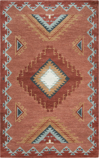 Rizzy Mesa MZ163B Rust Area Rug Main Image