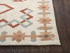 Rizzy Mesa MZ165B Ivory Area Rug Detail Image