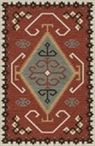 Rizzy Mesa MZ166B Red Area Rug Main Image