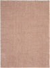 Nourison Malibu Shag MSG01 Blush Area Rug Main Image