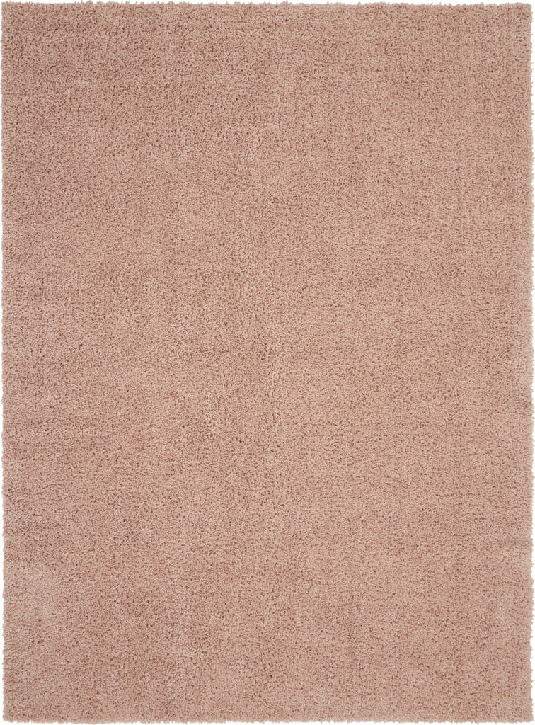 Nourison Malibu Shag MSG01 Blush Area Rug Main Image