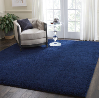 Nourison Malibu Shag MSG01 Navy Area Rug