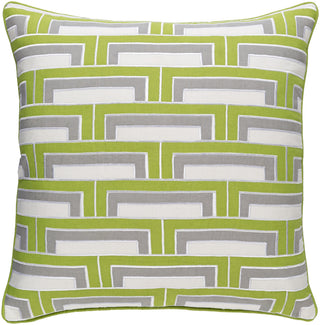 Surya Mod Steps MSP002 Pillow by Florence Broadhurst 18 X 18 X 4 Poly filled