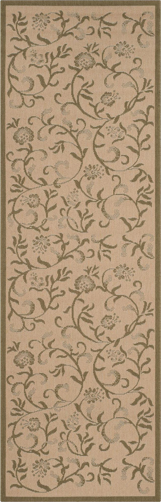 Safavieh Martha Stewart MSR4251 Cream/Green Area Rug Runner