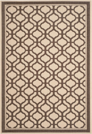 Safavieh Martha Stewart MSR4255 Cream/Chocolate Area Rug Main