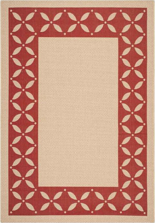 Safavieh Martha Stewart MSR4257 Creme/Red Area Rug main image