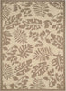 Safavieh Martha Stewart MSR4260 Creme/Brown Area Rug Main