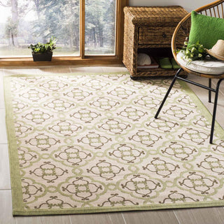 Safavieh Martha Stewart MSR4262 Beige/Sweet Pea Area Rug Room Scene