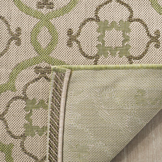 Safavieh Martha Stewart MSR4262 Beige/Sweet Pea Area Rug Backing