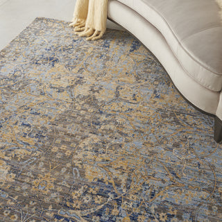 Majestic MST01 Beige/Blue Area Rug by Nourison