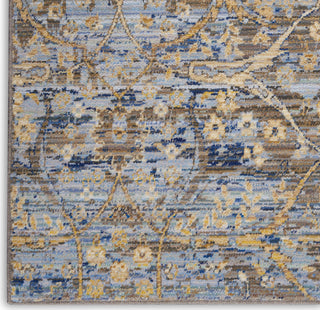 Majestic MST01 Beige/Blue Area Rug by Nourison