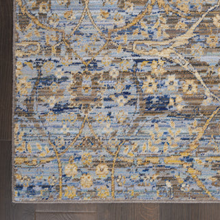 Majestic MST01 Beige/Blue Area Rug by Nourison