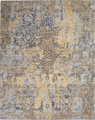 Majestic MST01 Beige/Blue Area Rug by Nourison