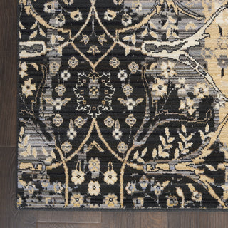 Majestic MST01 Black Area Rug by Nourison